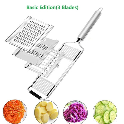 Easy Use Kitchen Chopper with Replaceable Blades