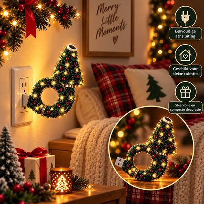 Christmas Projector - Christmas Tree-Shaped USB Projection Light
