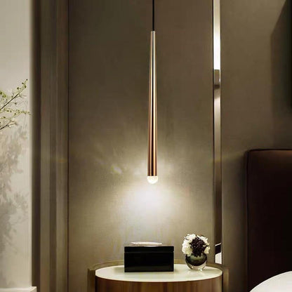 Sleek Metal Crystal Island Pendant Light