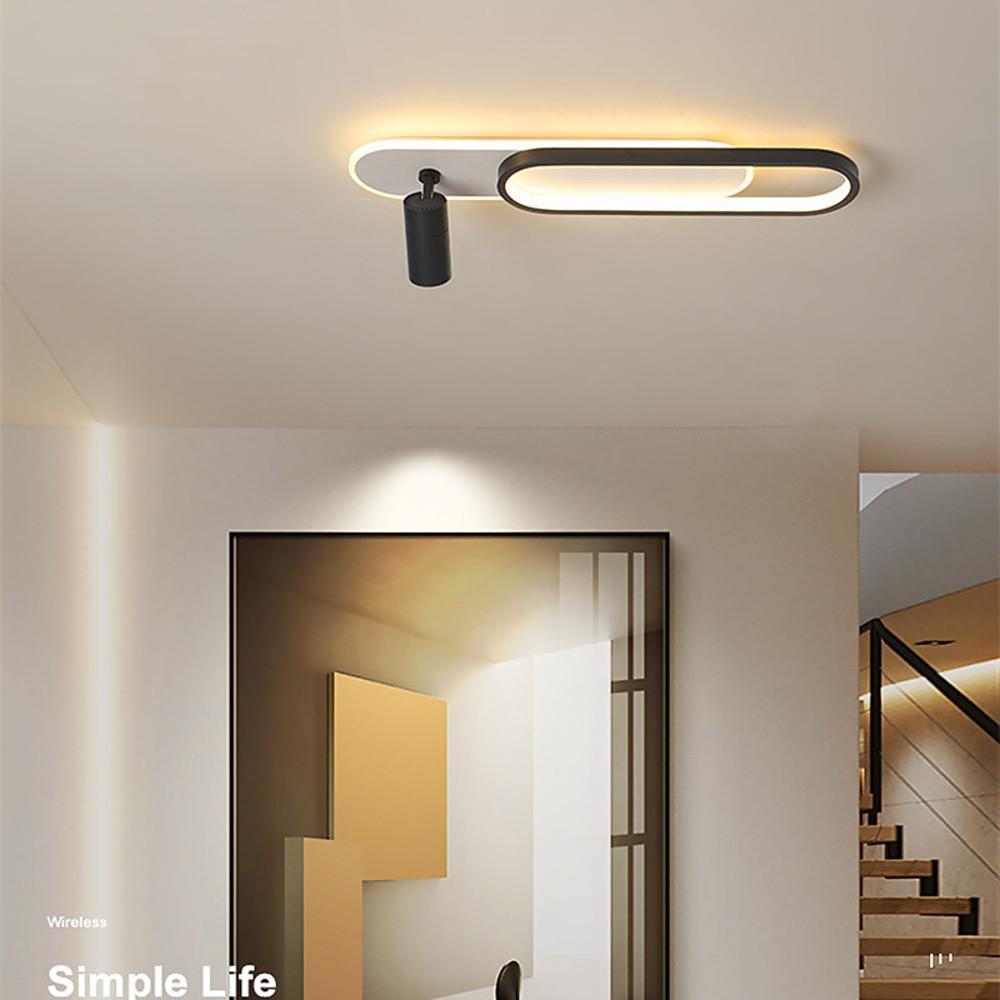 Sleek LED Rectangle Ceiling Mount Light Fixture