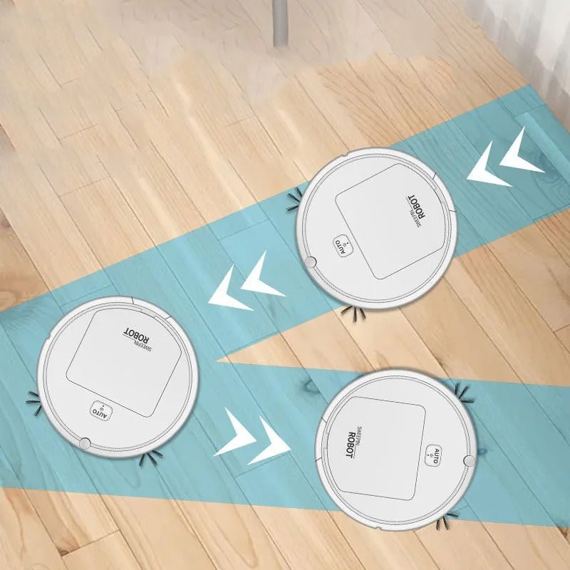 Quiet Robot Vacuum with Advanced HEPA Filter System