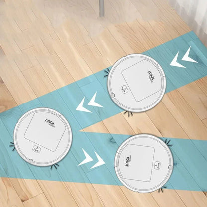 Quiet Robot Vacuum with Advanced HEPA Filter System