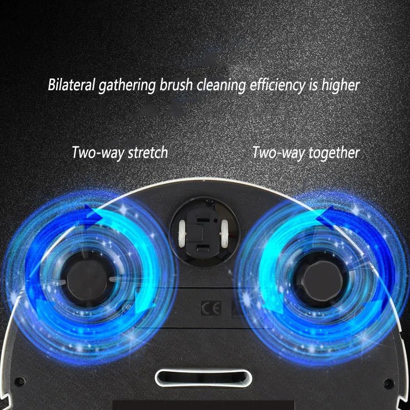 Quiet Robot Vacuum with Advanced HEPA Filter System