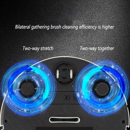 Quiet Robot Vacuum with Advanced HEPA Filter System