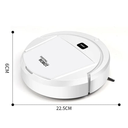 Quiet Robot Vacuum with Advanced HEPA Filter System