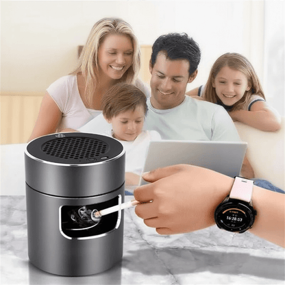 Portable Electric Smokeless Ashtray with HEPA Filter