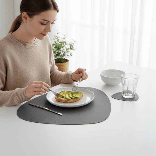 Stylish Thermal Placemat and Coaster Set - Cofik