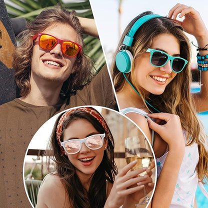 Classic 80's Retro Polarized Sunglasses - Jamie