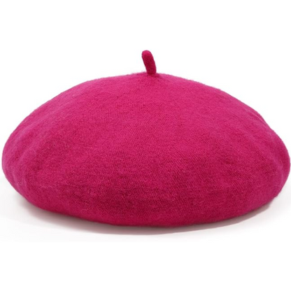 Classic French Wool Beret – Evelyne