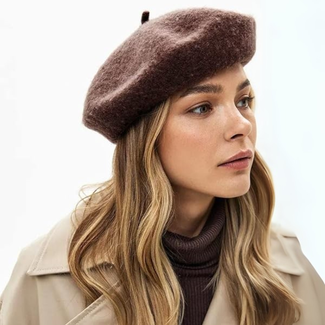 Classic French Wool Beret – Evelyne