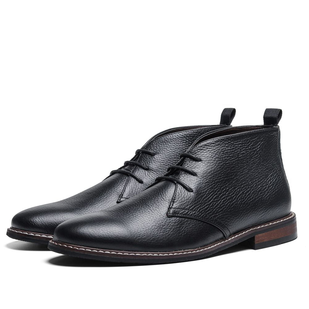Classic Men's Faux Leather Boots