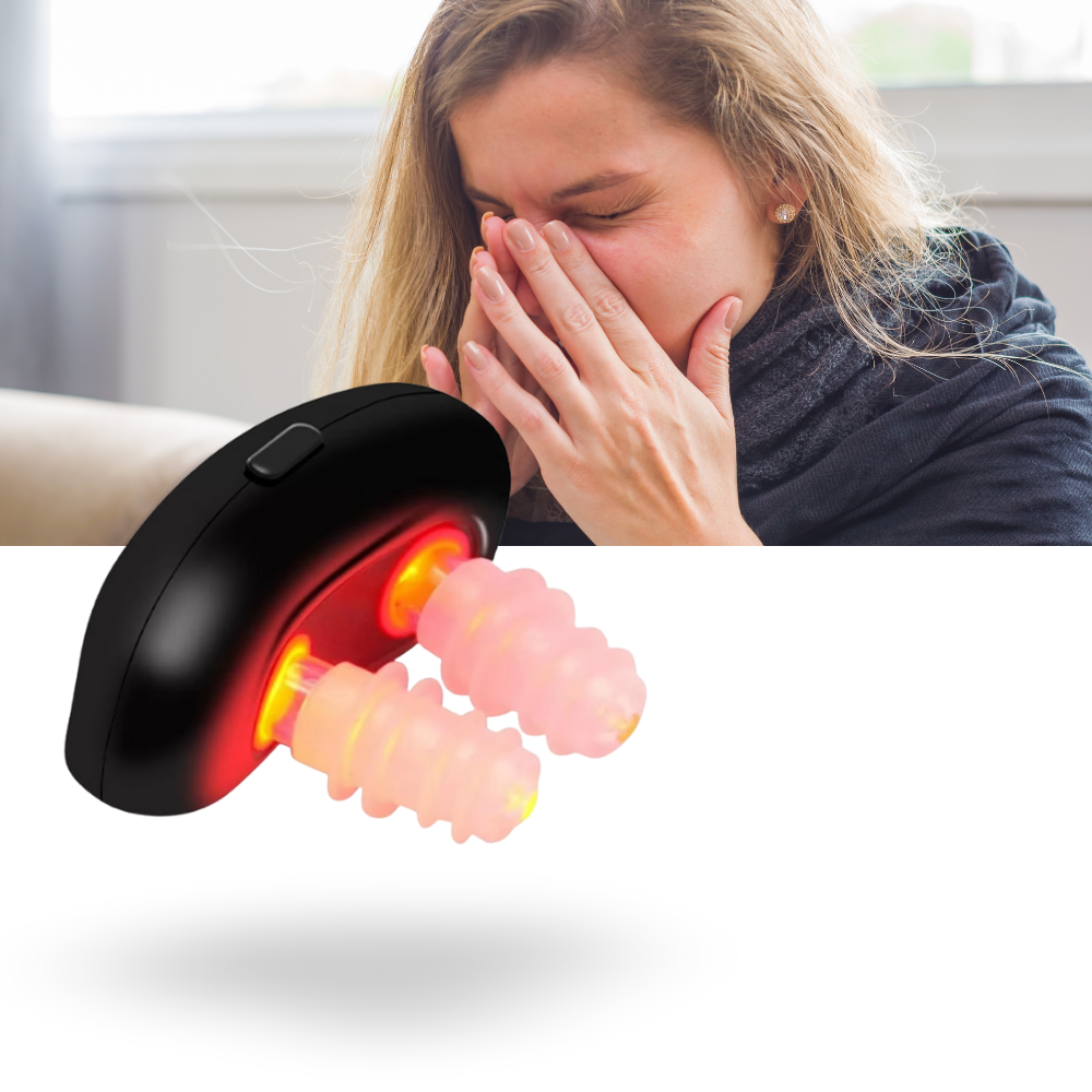 Natural Infrared Nasal Light Therapy Device