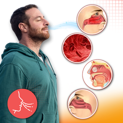 Natural Infrared Nasal Light Therapy Device