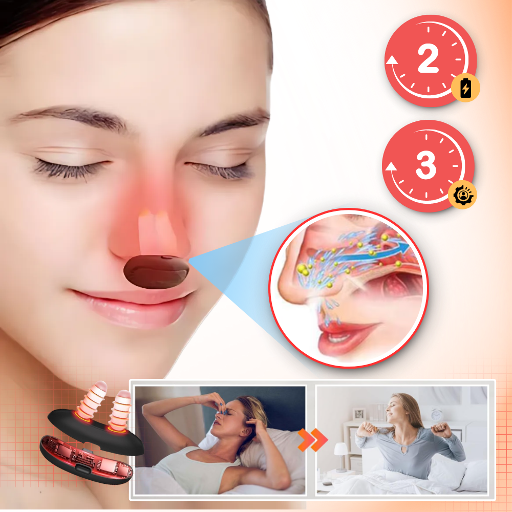 Natural Infrared Nasal Light Therapy Device