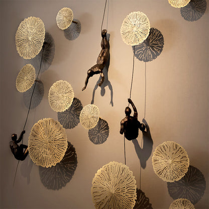 Strong Metal Wall Art Sculpture