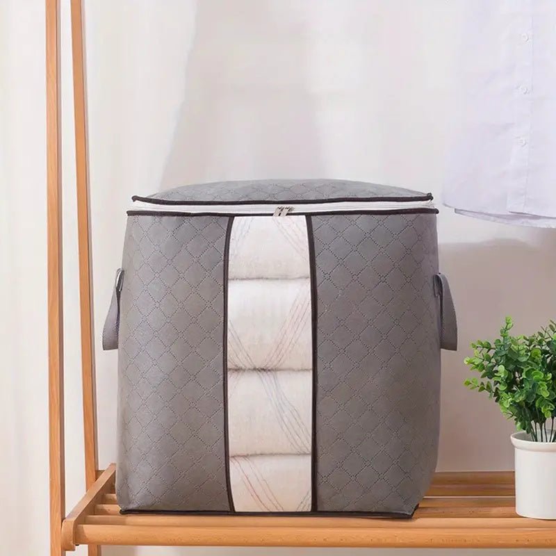 Durable Fabric Storage Bag for Clothing & Laundry
