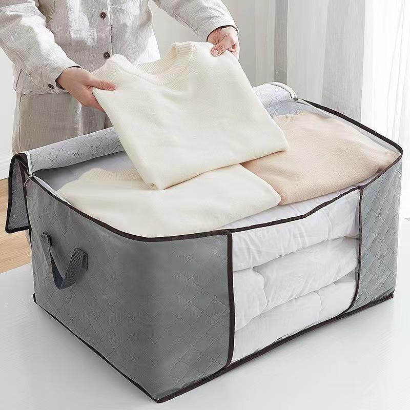 Durable Fabric Storage Bag for Clothing & Laundry