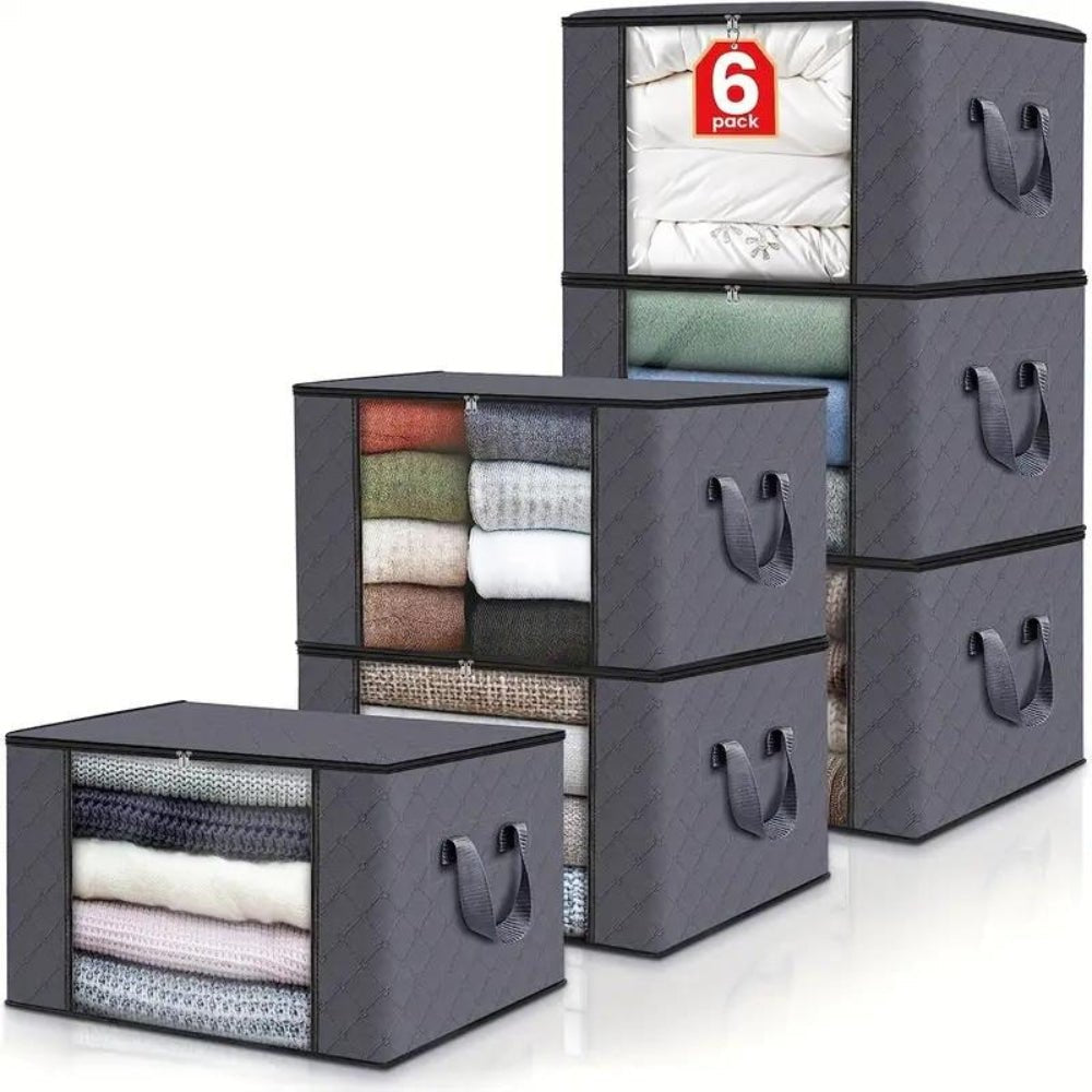 Durable Fabric Storage Bag for Clothing & Laundry
