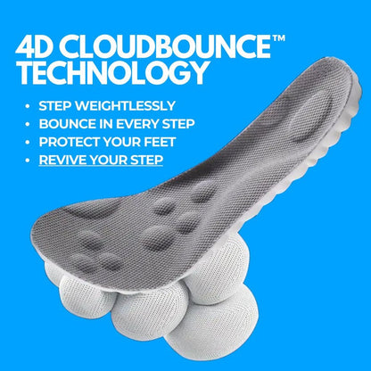 Comfortable Arch Support Shoe Insoles for Flat Feet