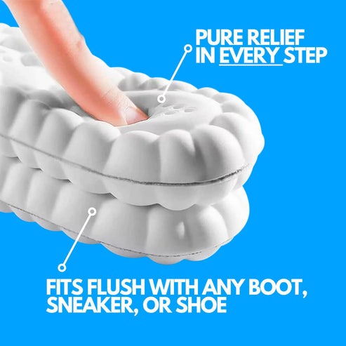 Comfortable Arch Support Shoe Insoles for Flat Feet - Cofik