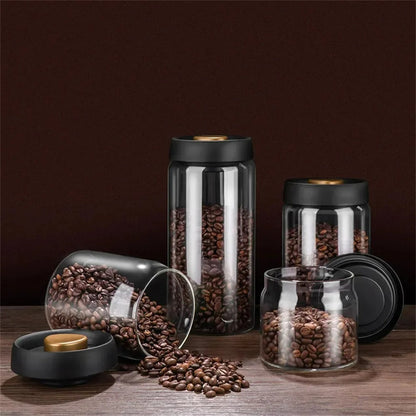 Fresh Coffee Bean Container - Air Tight Jar - Cofik