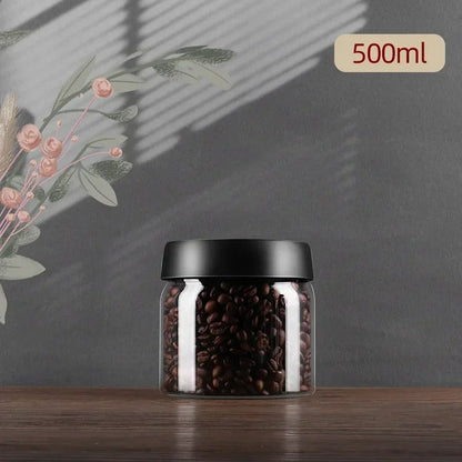 Fresh Coffee Bean Container - Air Tight Jar