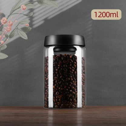 Fresh Coffee Bean Container - Air Tight Jar