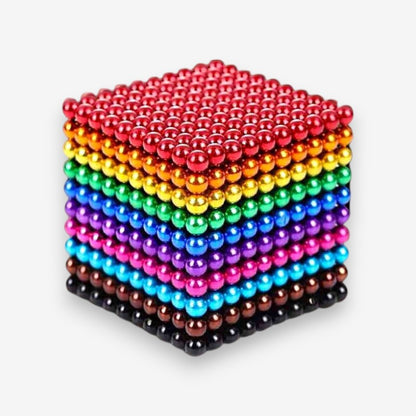 Colored Magnetic Balls in Sets