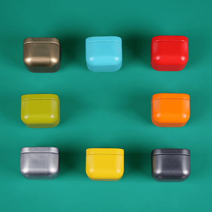 Colorful Mini Metal Storage Container Box