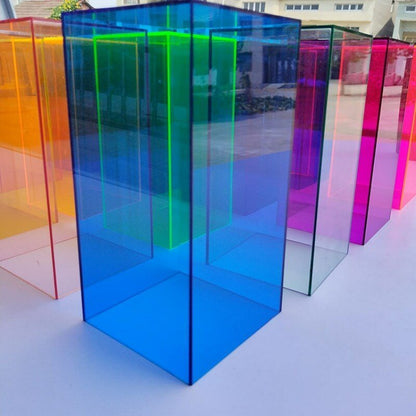 Clear Acrylic Showcase Box for Figurines and Jewelry