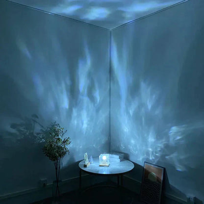 Colourful Glass Table Light with Changing Base - Cofik