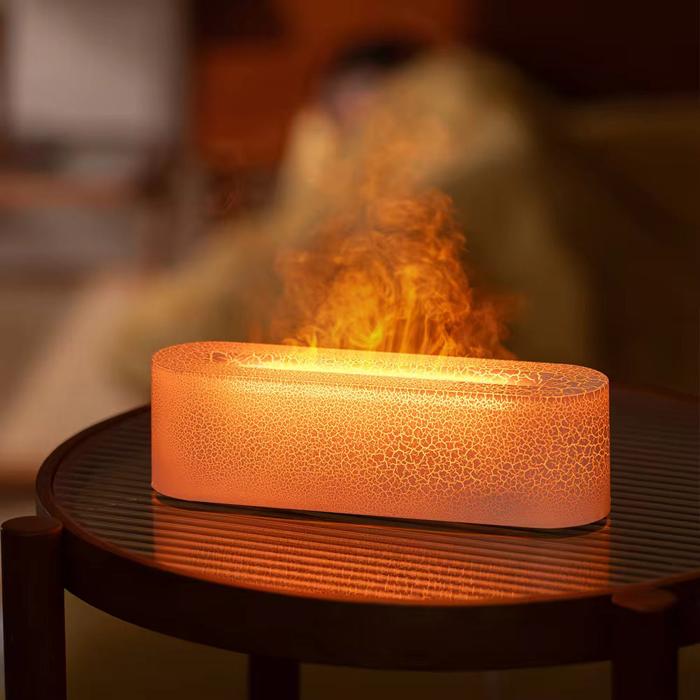 Warm Mist LED Aroma Diffuser Lamp
