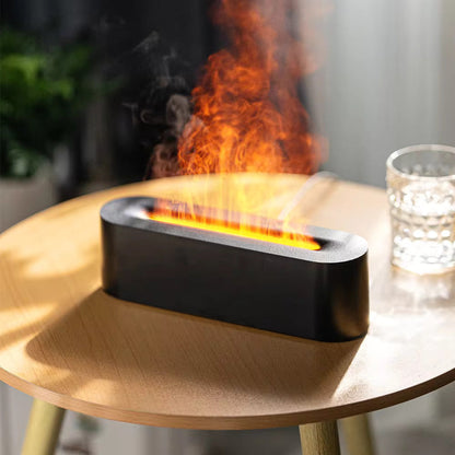 Warm Mist LED Aroma Diffuser Lamp