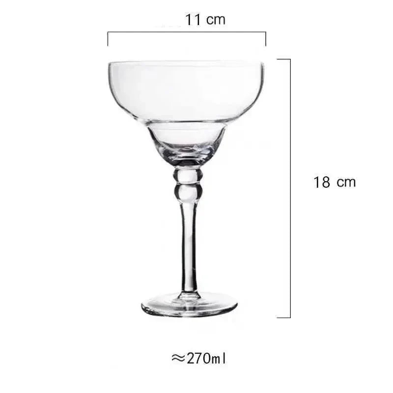 Vibrant Margarita Cocktail Glass