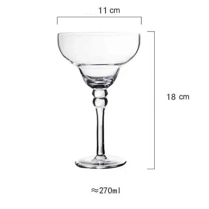 Vibrant Margarita Cocktail Glass