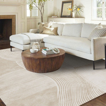 Simple Contemporary Living Room Floor Rug