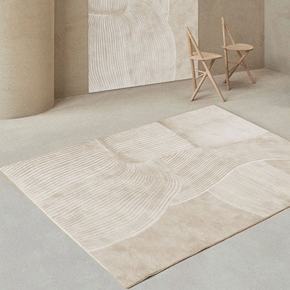 Simple Contemporary Living Room Floor Rug