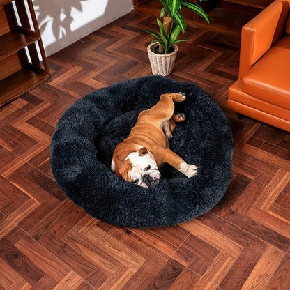 Comfortable Pet Bed & Calming Dog Blanket