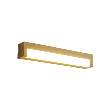 Contemporary Wooden LED Wall Light