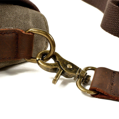 Retro Style Small Leather Shoulder Bag
