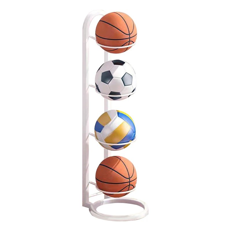 Space Saving Sports Ball Storage Rack Organizer