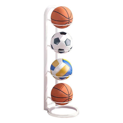 Space Saving Sports Ball Storage Rack Organizer
