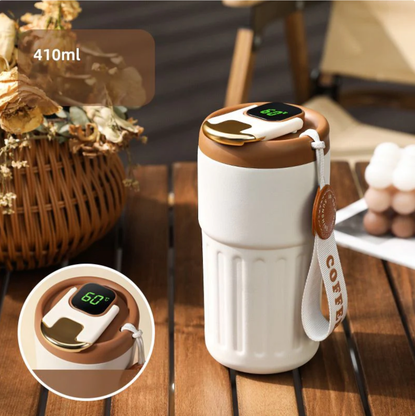 Vacuum Thermal Coffee Flask - Cofik