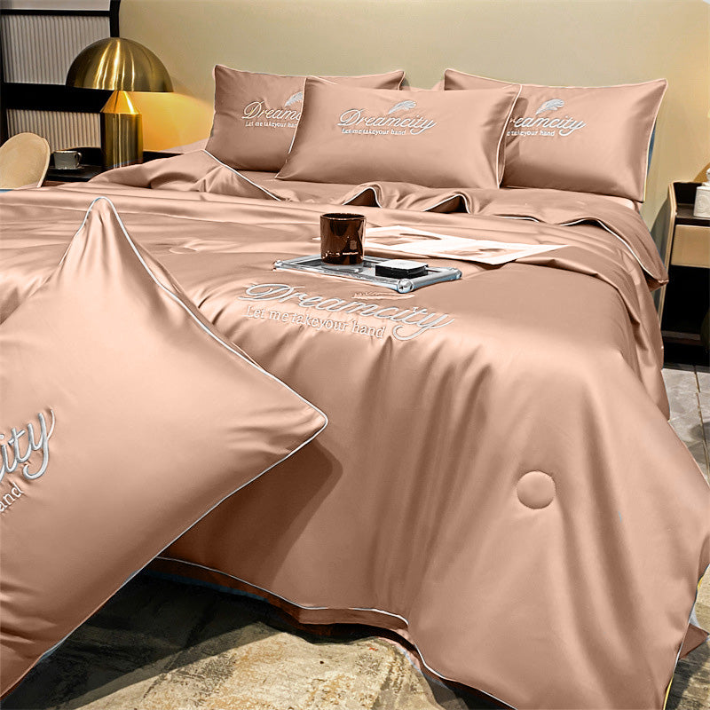 Cooling Lightweight Airy Throw Blanket