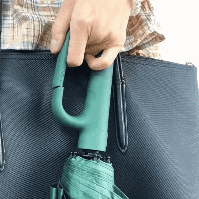 Waterproof Compact Folding Rain Umbrella