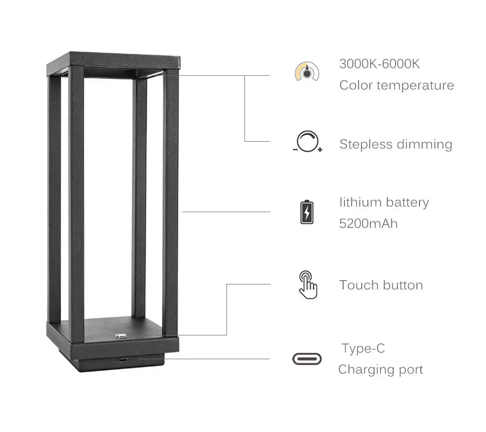 Smart LED Touch Desk Lamp
