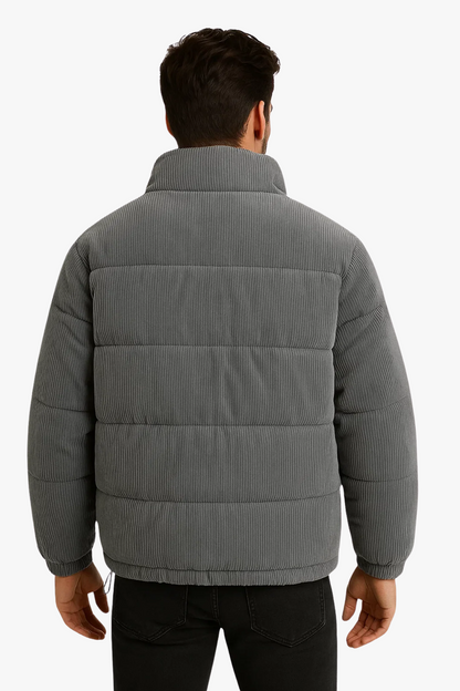 Corduroy Puffer Jacket