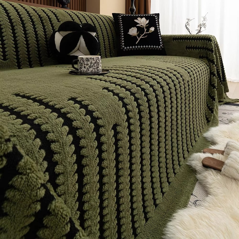 Classic Plush Microfiber Sofa Slipcover