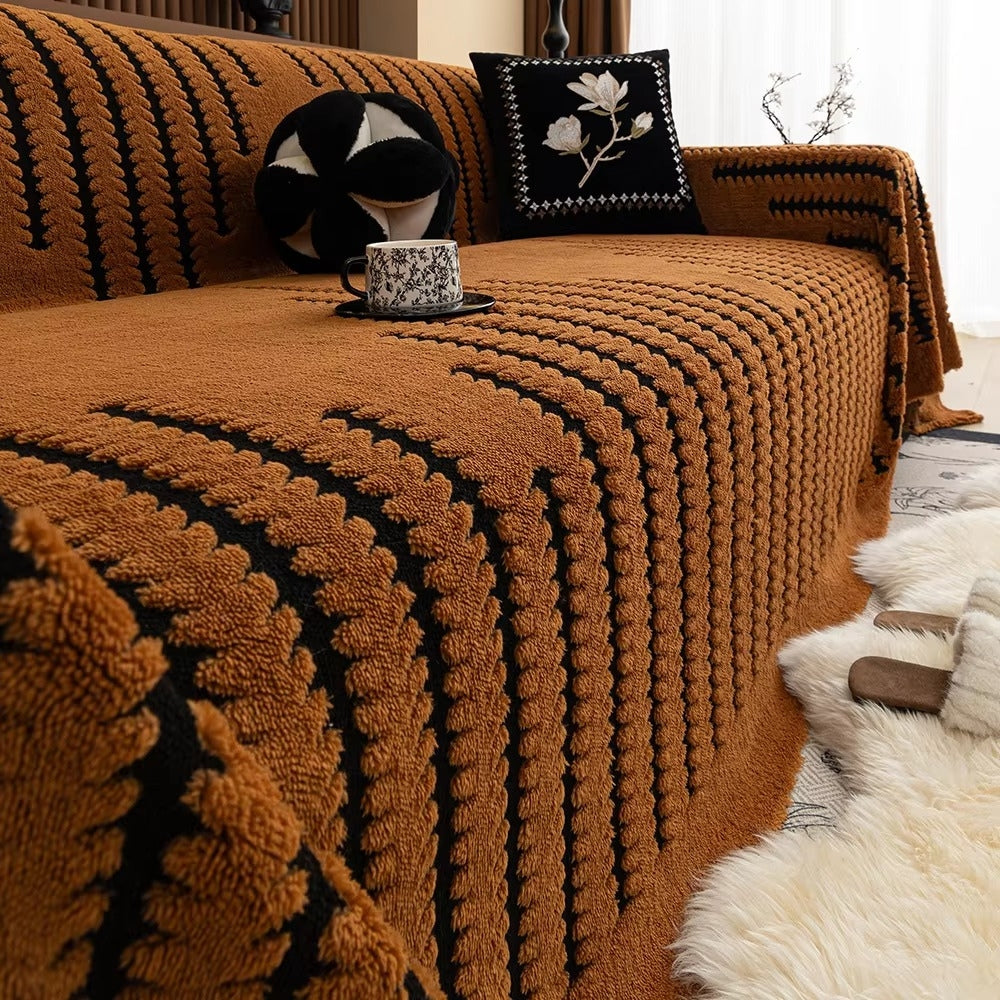 Classic Plush Microfiber Sofa Slipcover