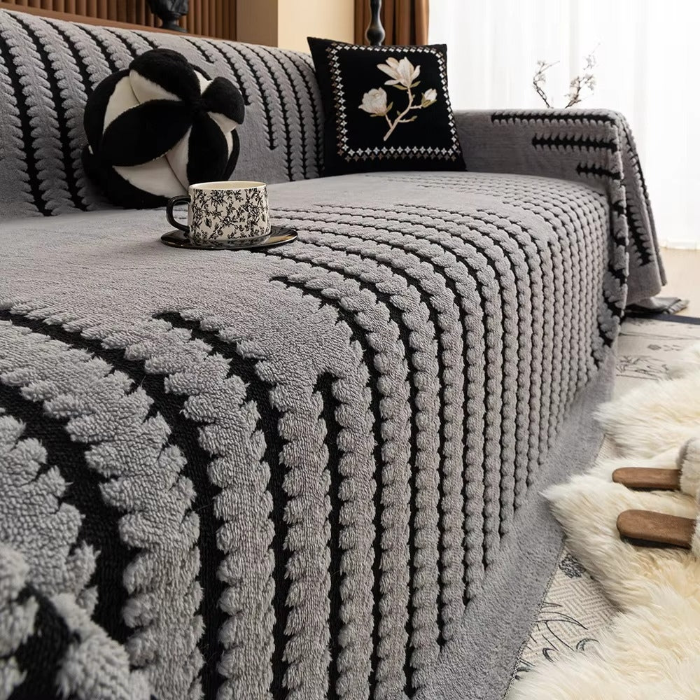 Classic Plush Microfiber Sofa Slipcover